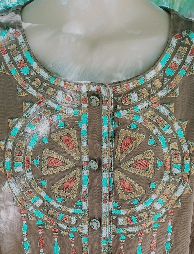 Bob Mackie Wearable Art Jacket - image 3